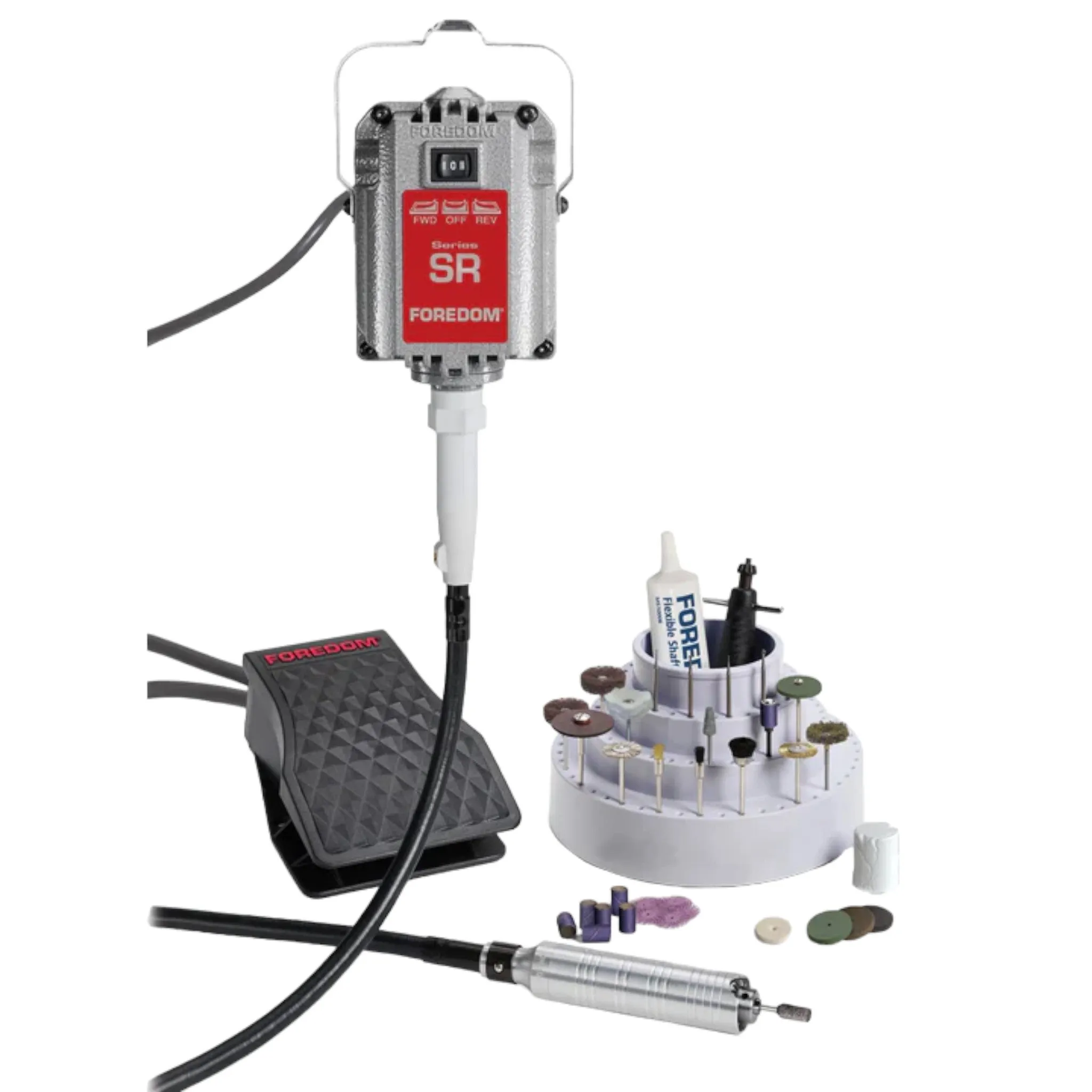🆕 Foredom® SR Hang Up Motor with Classic H.30 Handpiece Kit