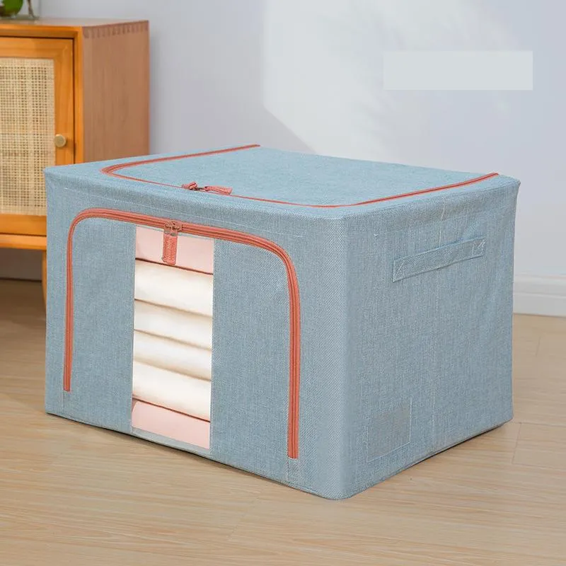 🎁 New Year Hot Sale - Oxford Cloth Steel Frame Storage Box ( Special Offer - 30% Off    Buy 4 Free Shipping )