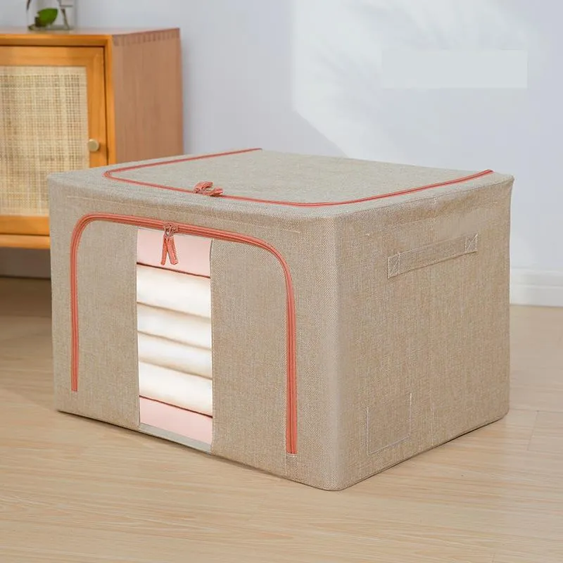🎁 New Year Hot Sale - Oxford Cloth Steel Frame Storage Box ( Special Offer - 30% Off    Buy 4 Free Shipping )