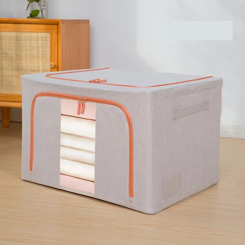 🎁 New Year Hot Sale - Oxford Cloth Steel Frame Storage Box ( Special Offer - 30% Off    Buy 4 Free Shipping )