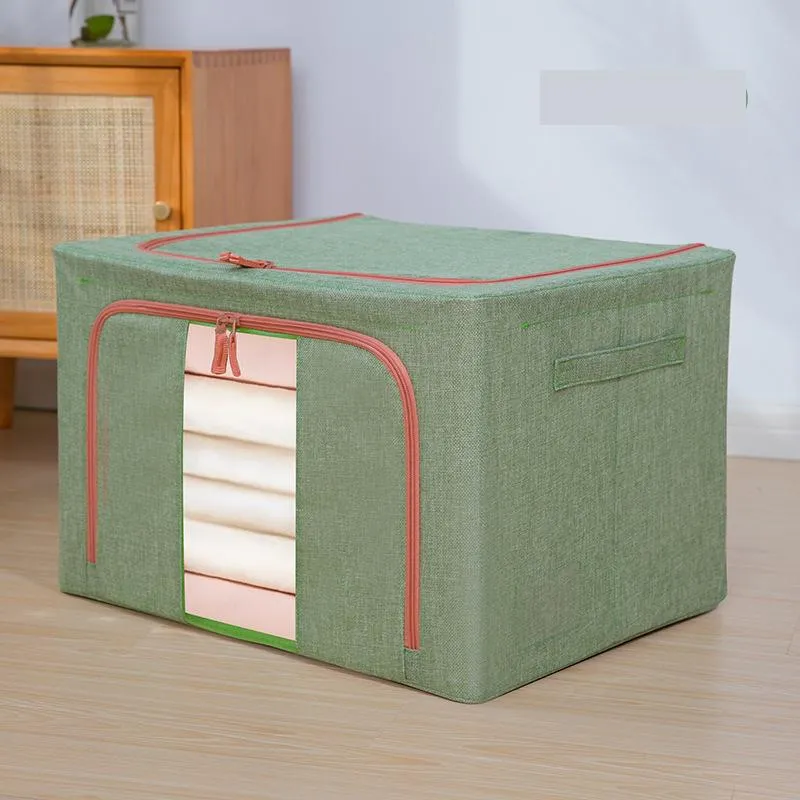 🎁 New Year Hot Sale - Oxford Cloth Steel Frame Storage Box ( Special Offer - 30% Off    Buy 4 Free Shipping )
