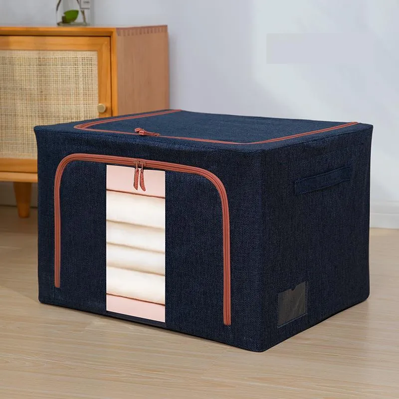 🎁 New Year Hot Sale - Oxford Cloth Steel Frame Storage Box ( Special Offer - 30% Off    Buy 4 Free Shipping )