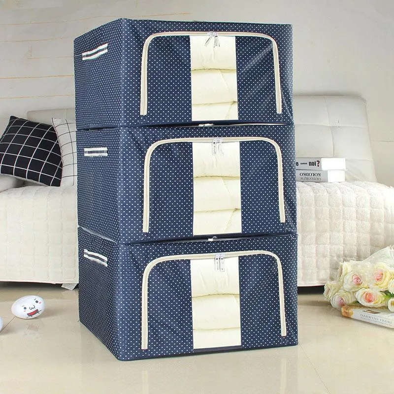 🎁 New Year Hot Sale - Oxford Cloth Steel Frame Storage Box ( Special Offer - 30% Off    Buy 4 Free Shipping )