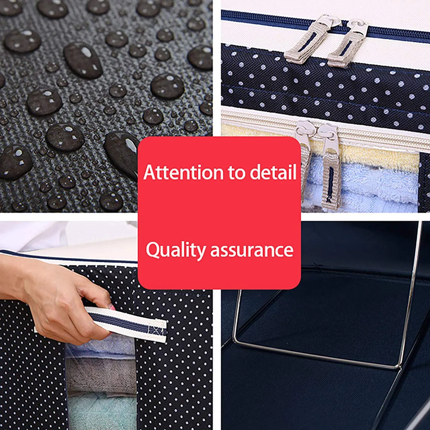 🎁 New Year Hot Sale - Oxford Cloth Steel Frame Storage Box ( Special Offer - 30% Off    Buy 4 Free Shipping )