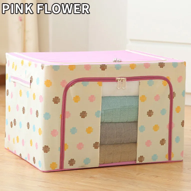 🎁 New Year Hot Sale - Oxford Cloth Steel Frame Storage Box ( Special Offer - 30% Off    Buy 4 Free Shipping )