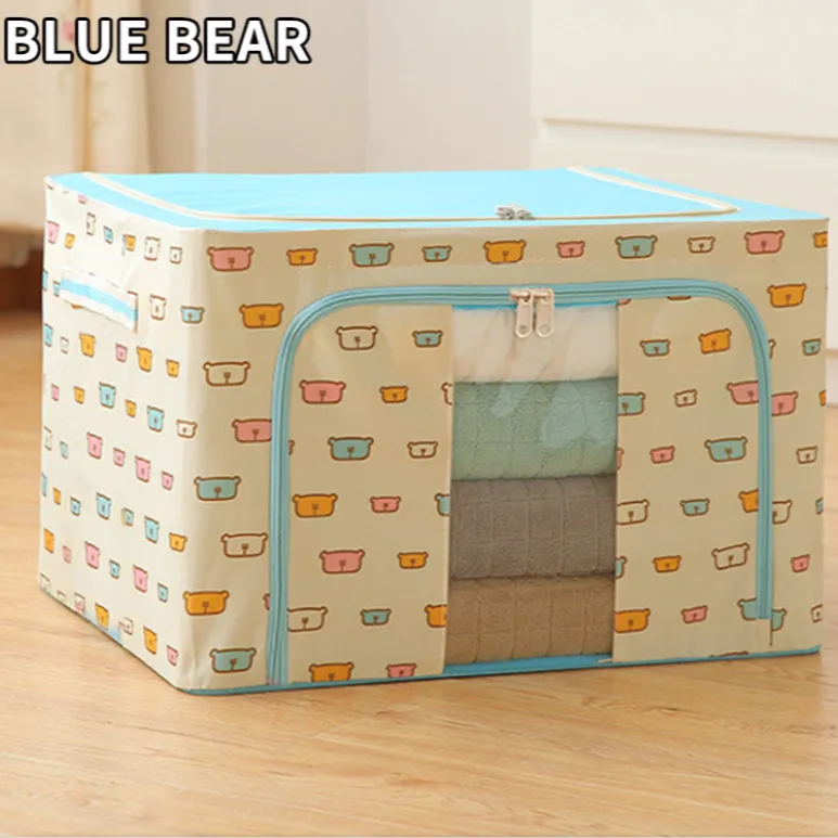 🎁 New Year Hot Sale - Oxford Cloth Steel Frame Storage Box ( Special Offer - 30% Off    Buy 4 Free Shipping )