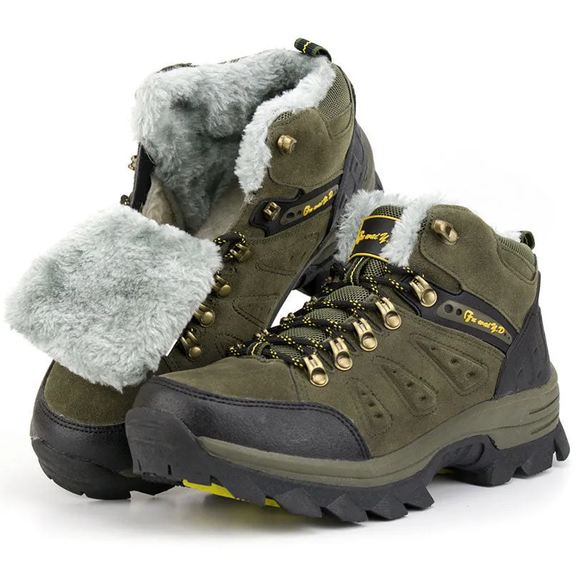 11 Colors Unisex Boots Lovers Shoes Men Boot Women Ankle Waterproof Spring Style Winter Shoe Rubber Sole Blue Brown Green Grey