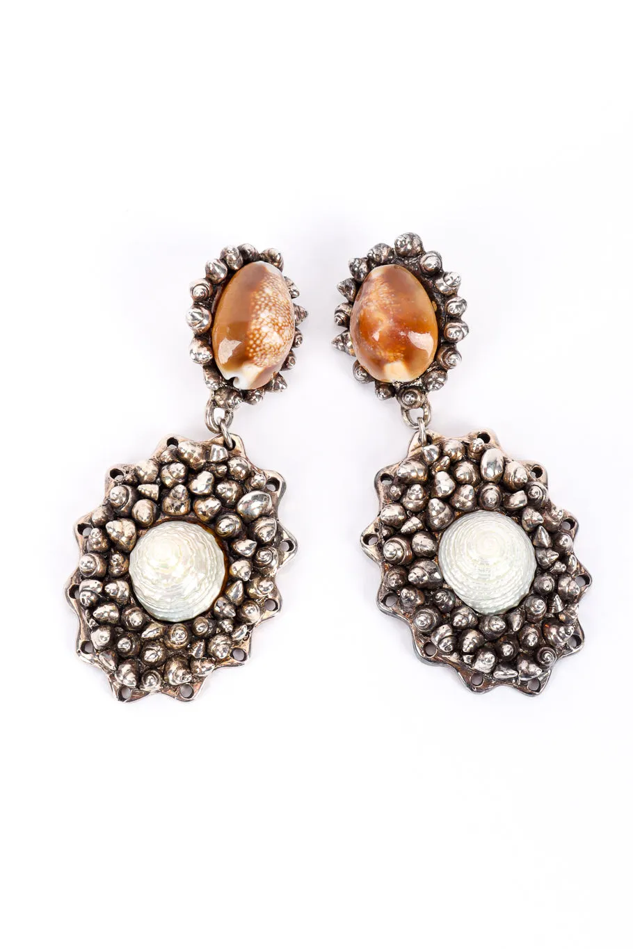 1990 S/S Seashell Drop Earrings