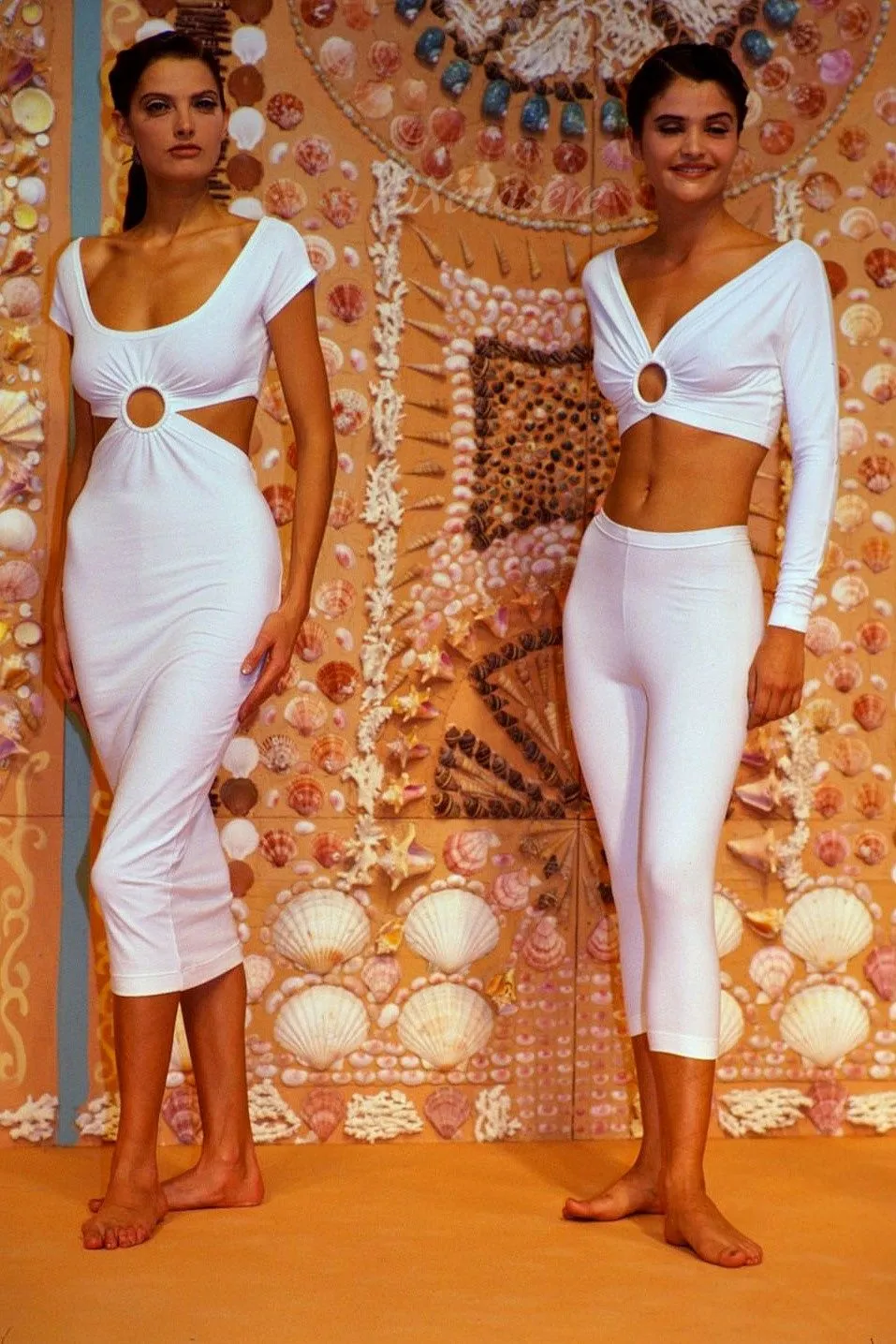 1990 S/S Seashell Drop Earrings