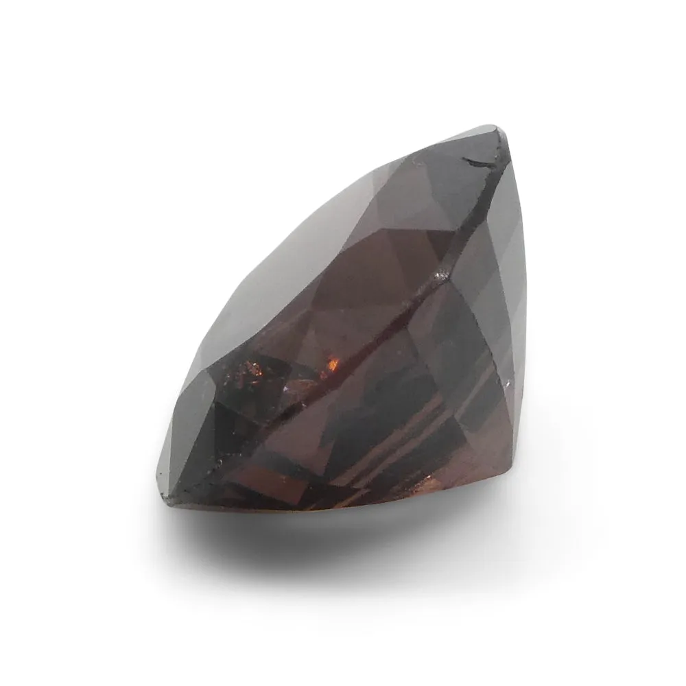 3.05ct Rectangular Cushion Brown Spinel from Burma