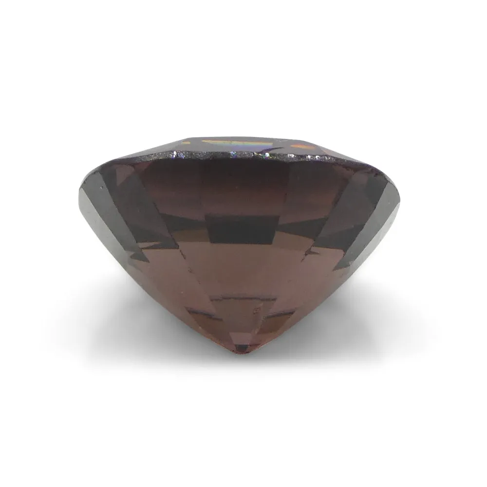 3.05ct Rectangular Cushion Brown Spinel from Burma