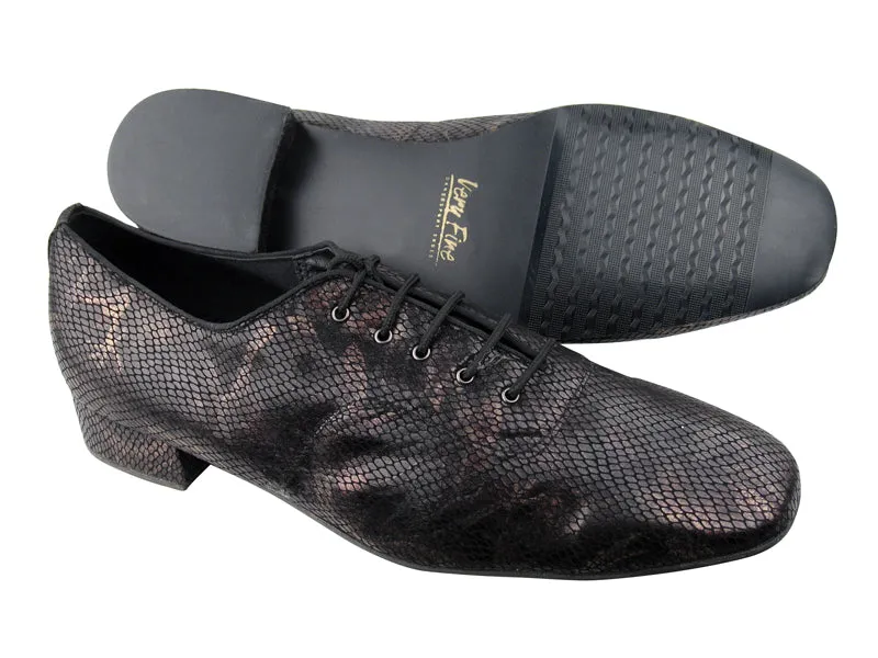 917101 #85 Black Sanke & Rubber PU Sole