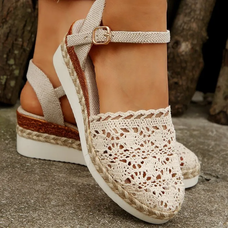 ADALYN | Chic Boho Wedges