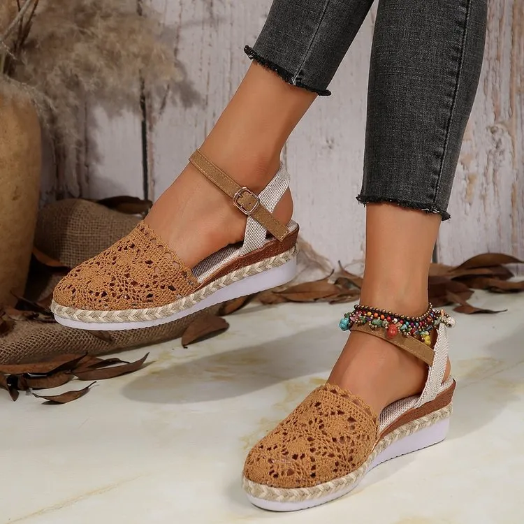 ADALYN | Chic Boho Wedges