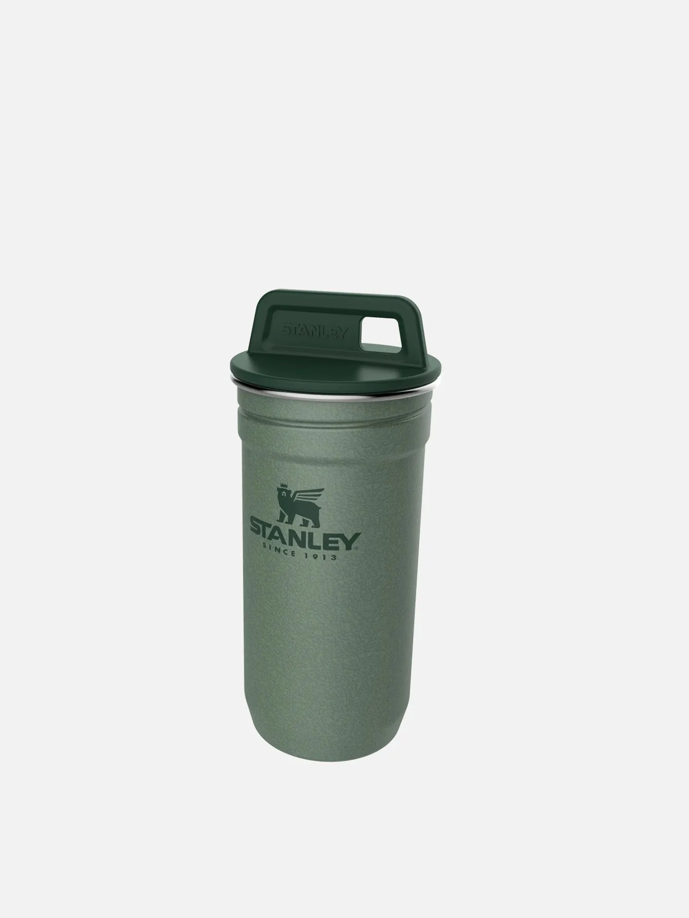 Adventure Nesting Shot Glass Set - Hammertone Green