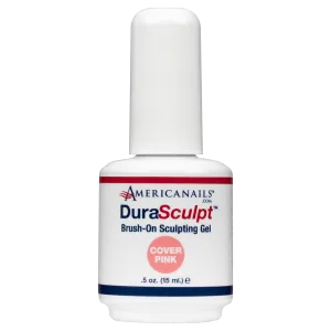 Americanails DuraSculpt Brush-On Sculpting Gel | Cover Pink, .5oz