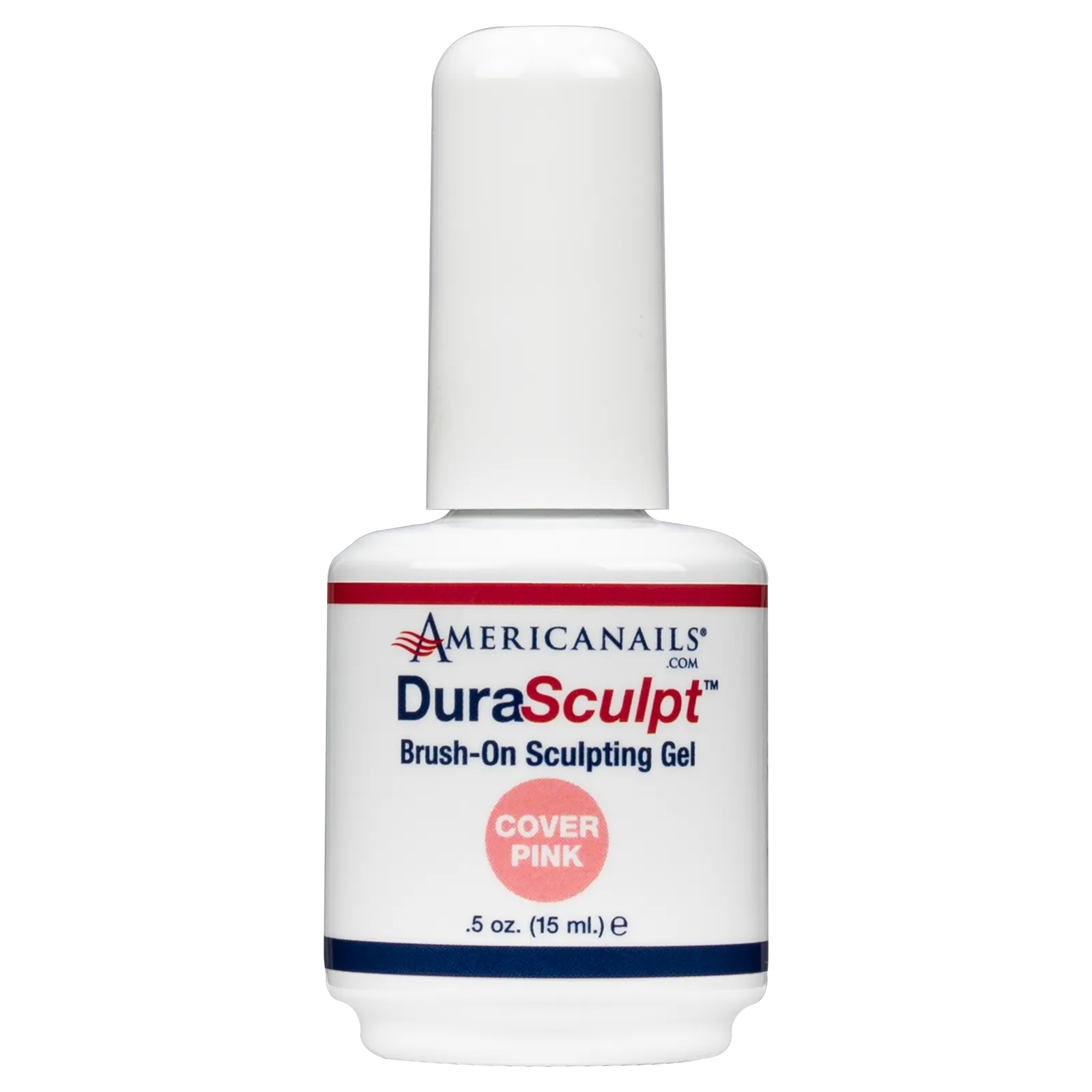 Americanails DuraSculpt Brush-On Sculpting Gel | Cover Pink, .5oz