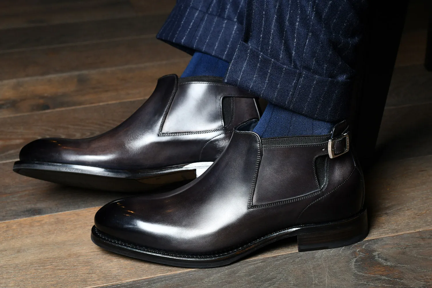 Arese Graphite Men’s Chelsea Boot