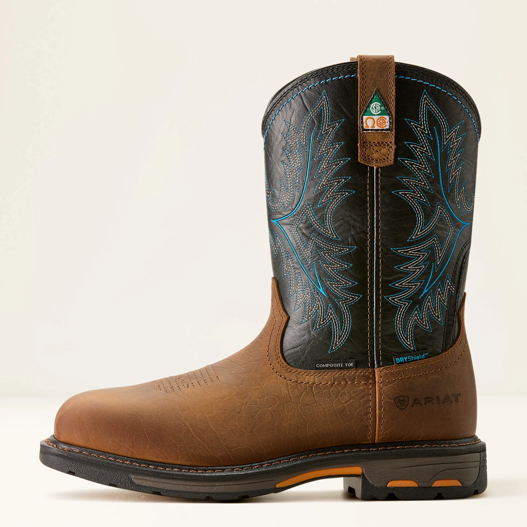 Ariat Men's WorkHog 11" Comp Toe WP CSA Western Work Boot - 10042554