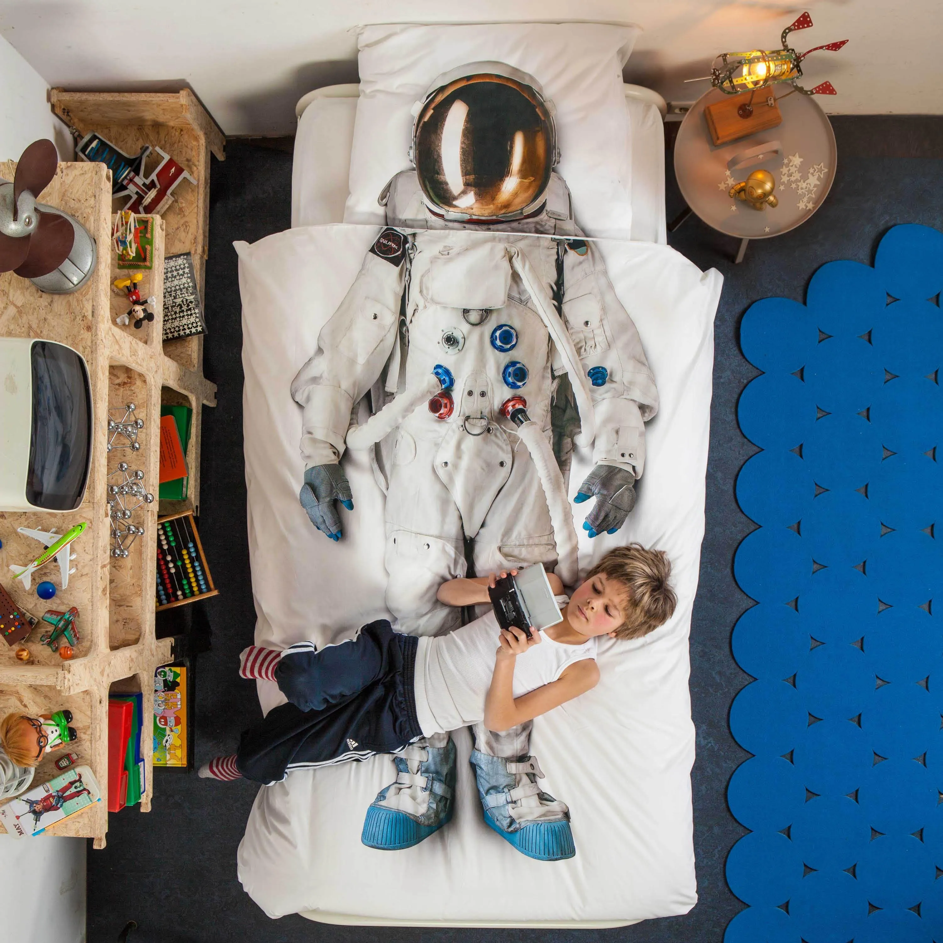 Astronaut dekbedovertrek USA