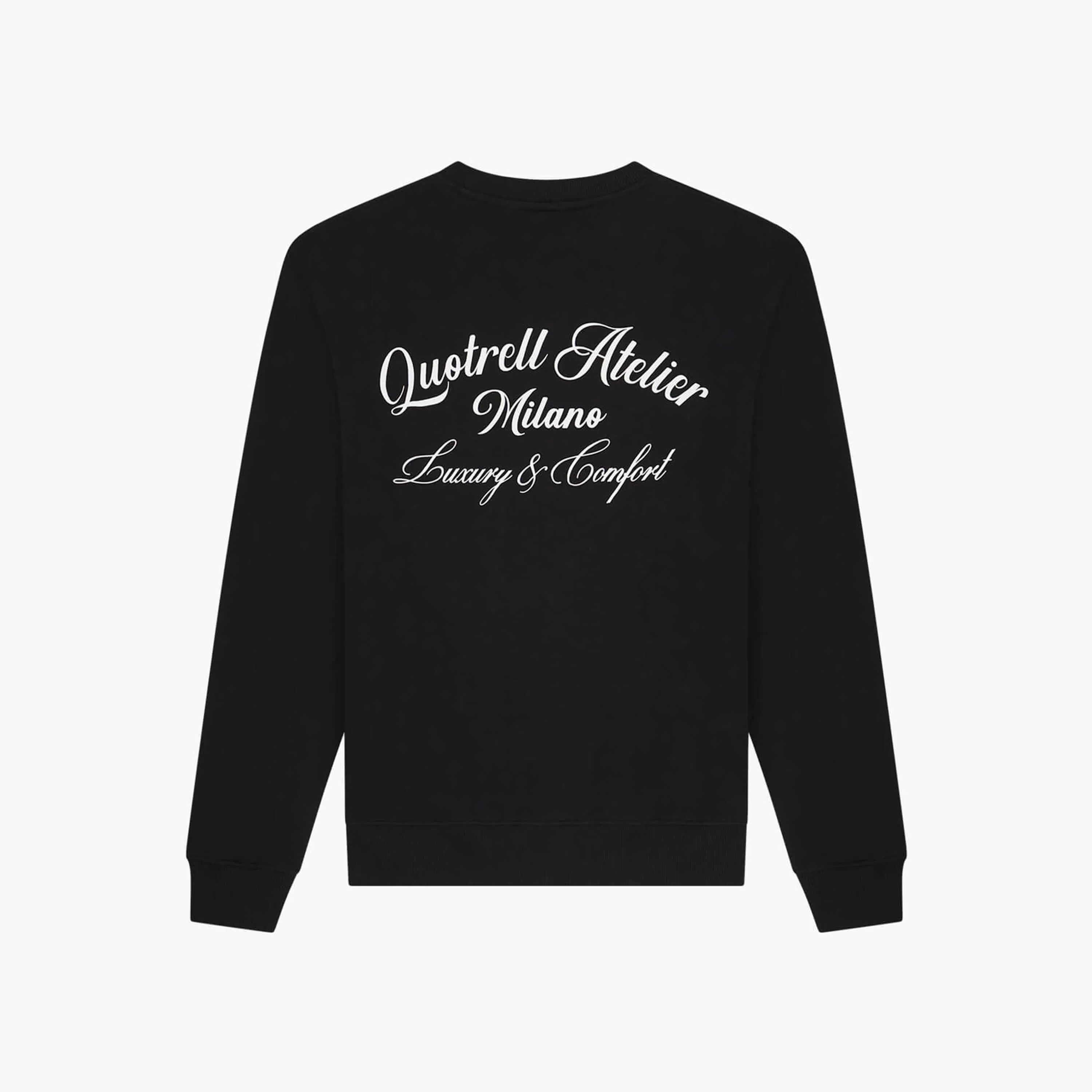 ATELIER MILANO CREWNECK | BLACK/WHITE