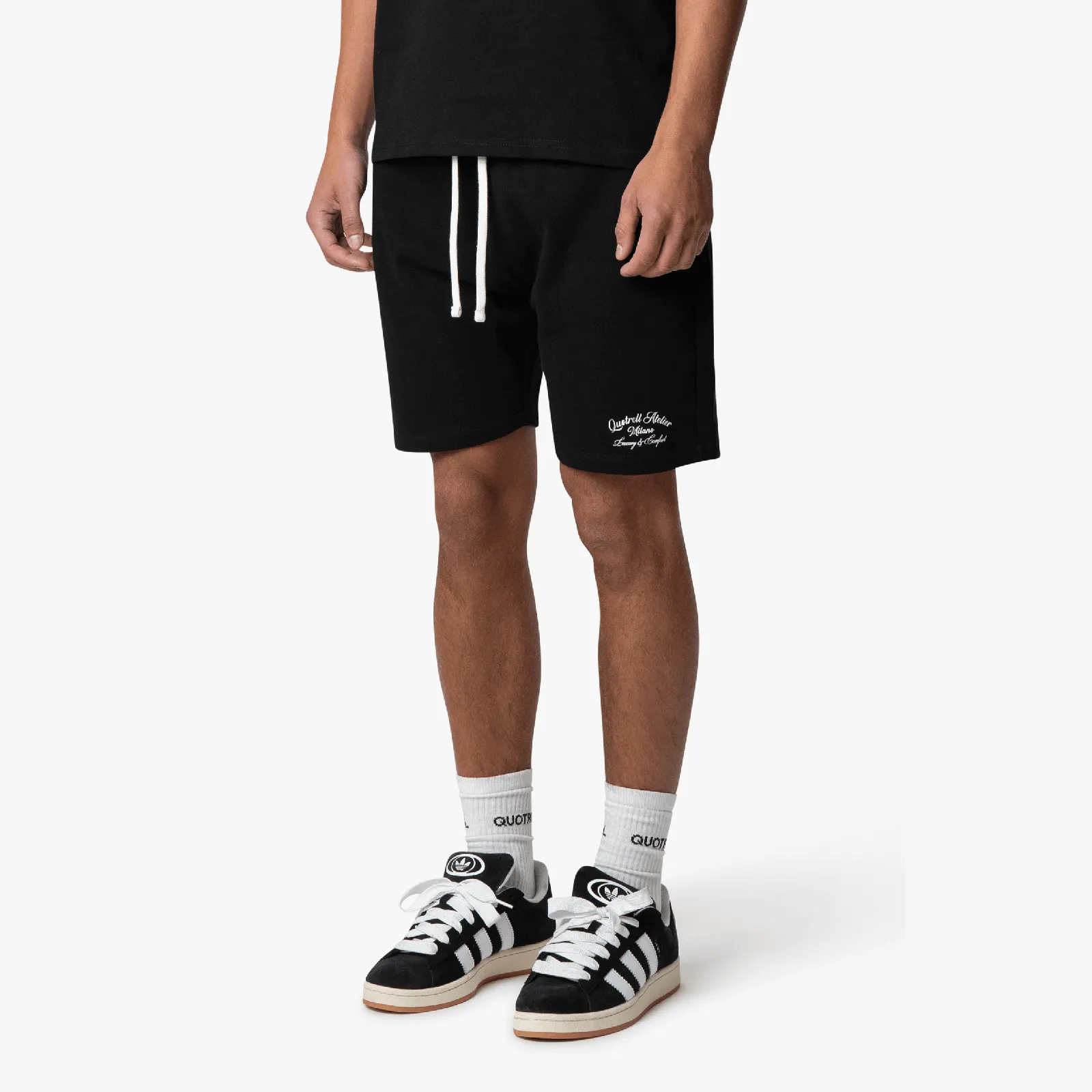 ATELIER MILANO SHORTS | BLACK/WHITE