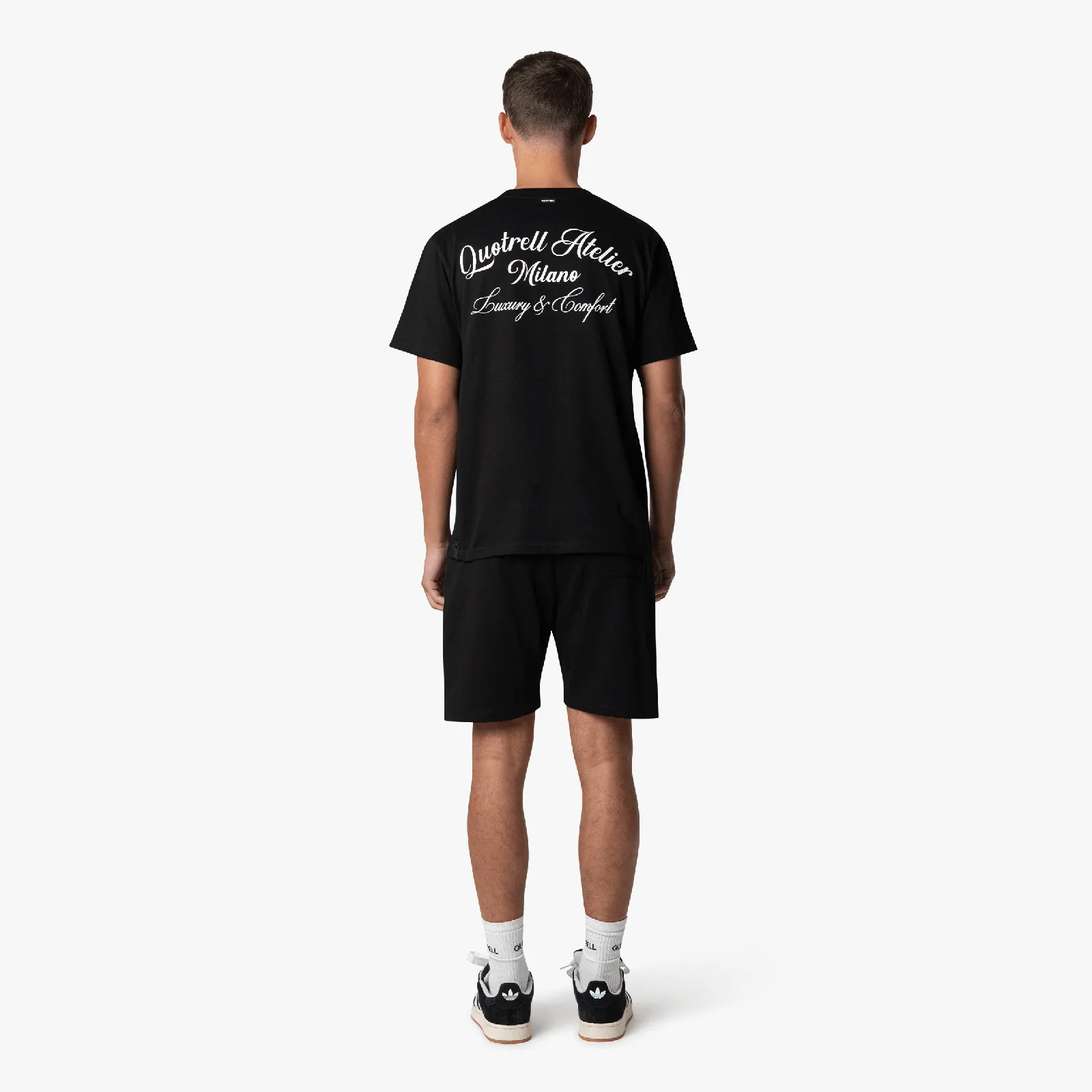 ATELIER MILANO SHORTS | BLACK/WHITE
