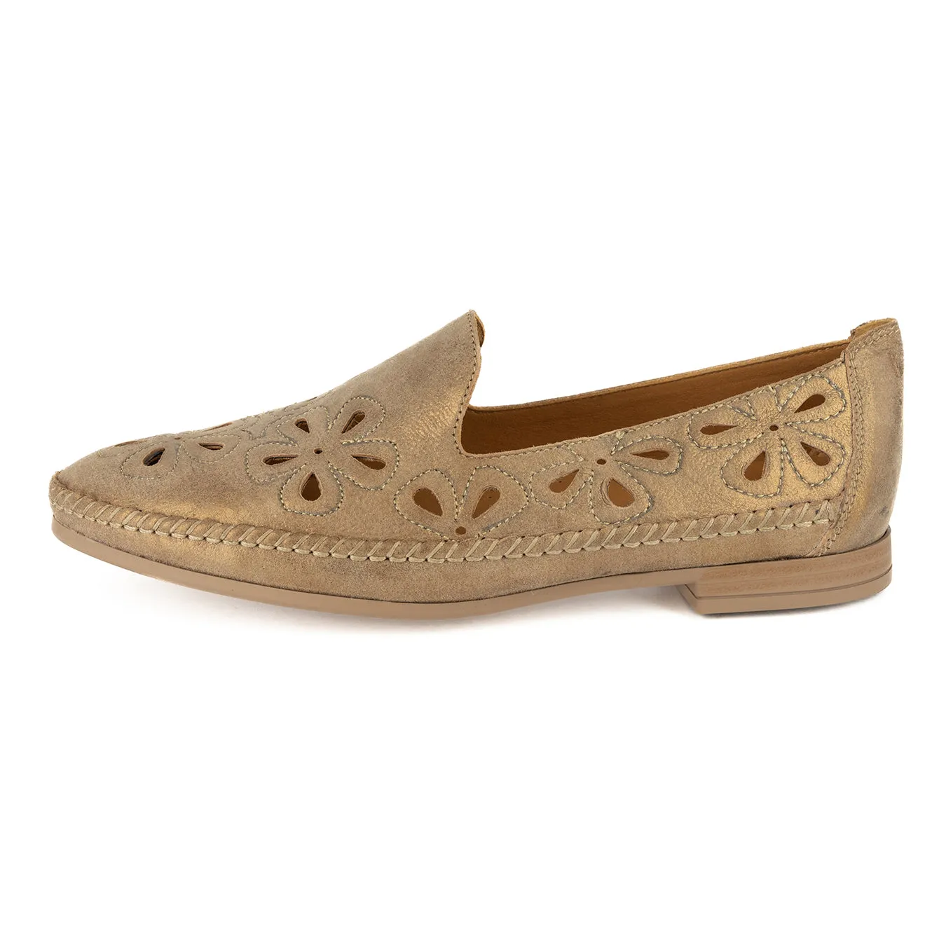 Balulekile : Ladies Leather Shoe in Beige Spirit