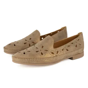 Balulekile : Ladies Leather Shoe in Beige Spirit