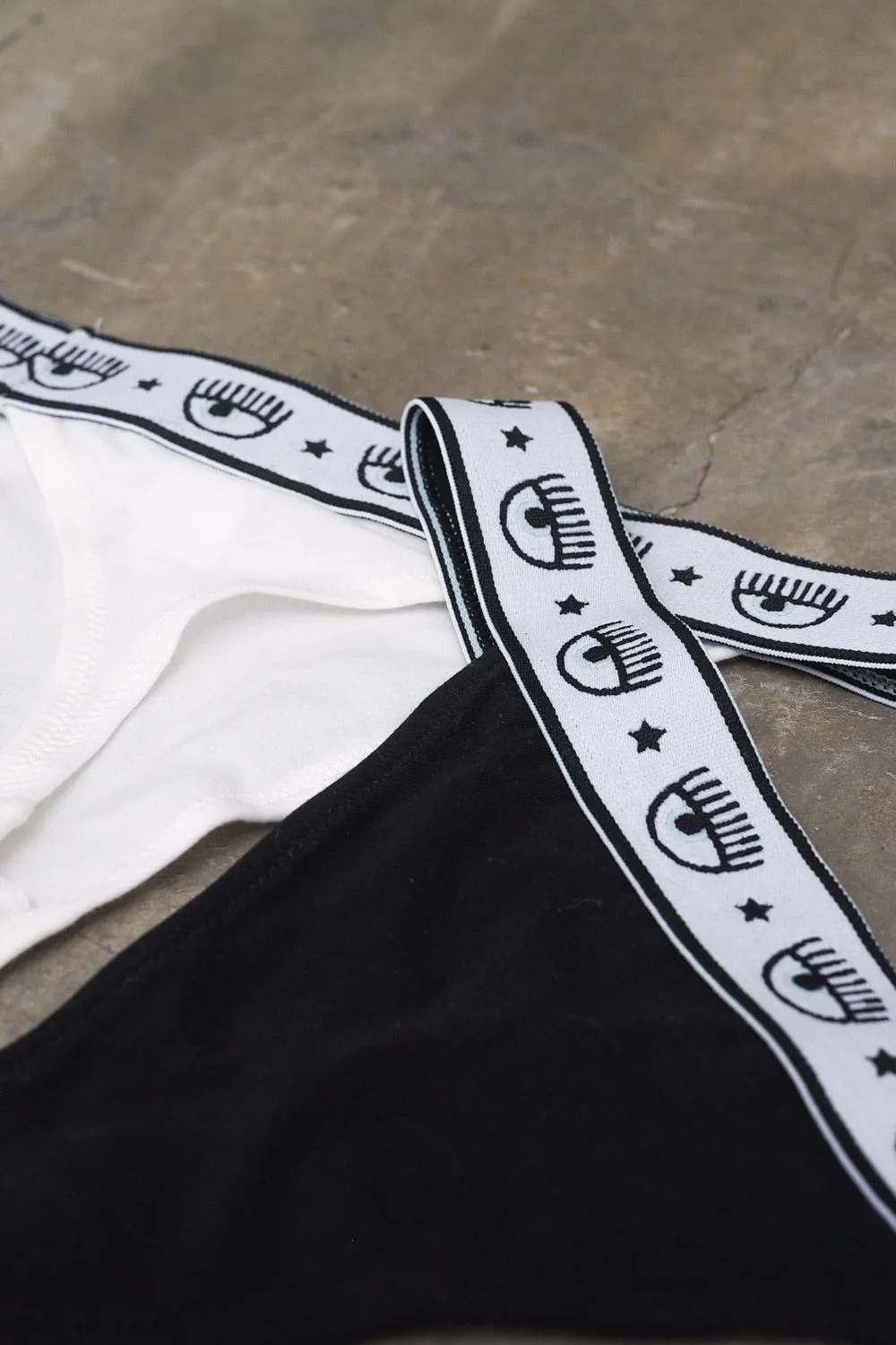 Bi-Pack Thong - Nero/Bianco