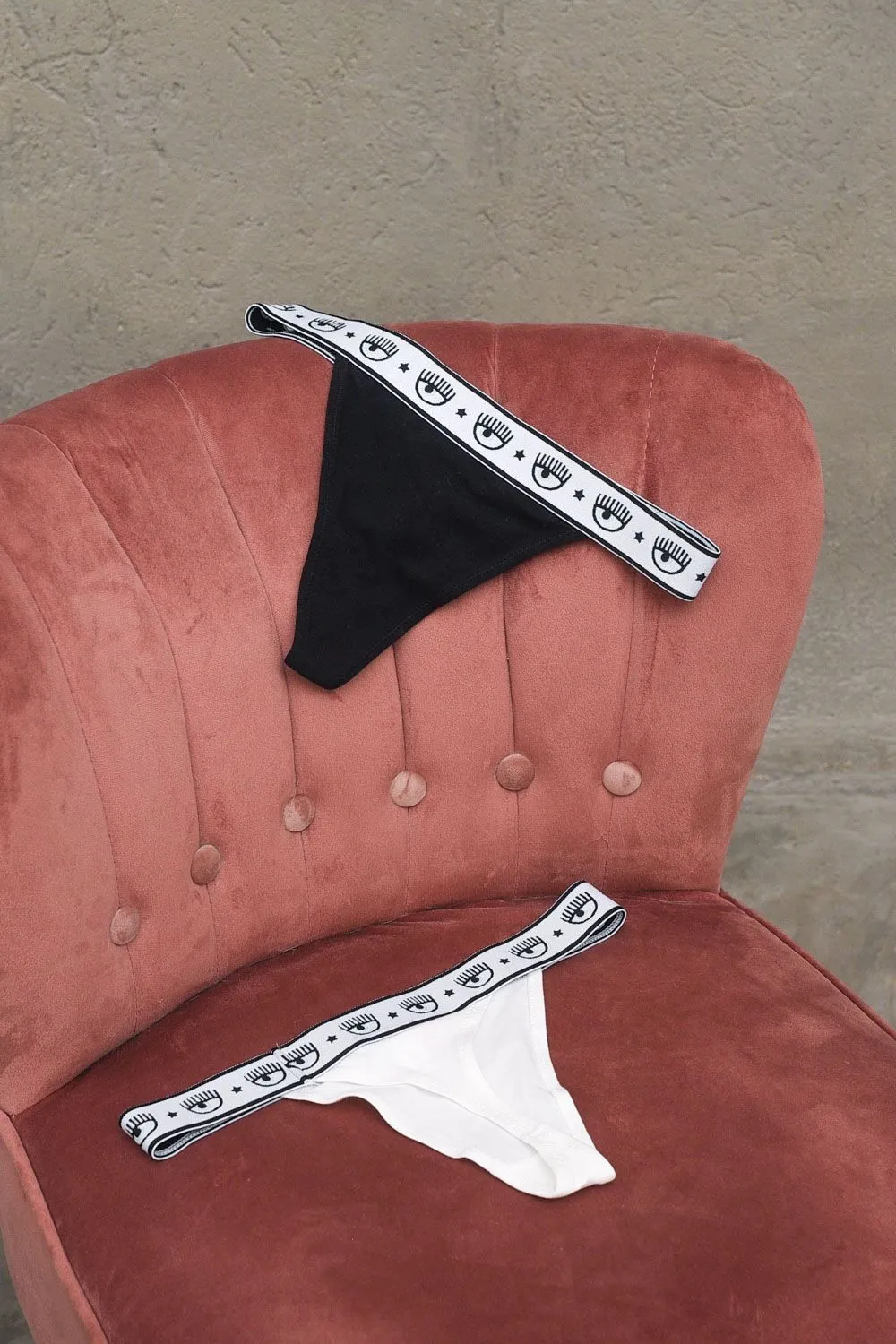 Bi-Pack Thong - Nero/Bianco