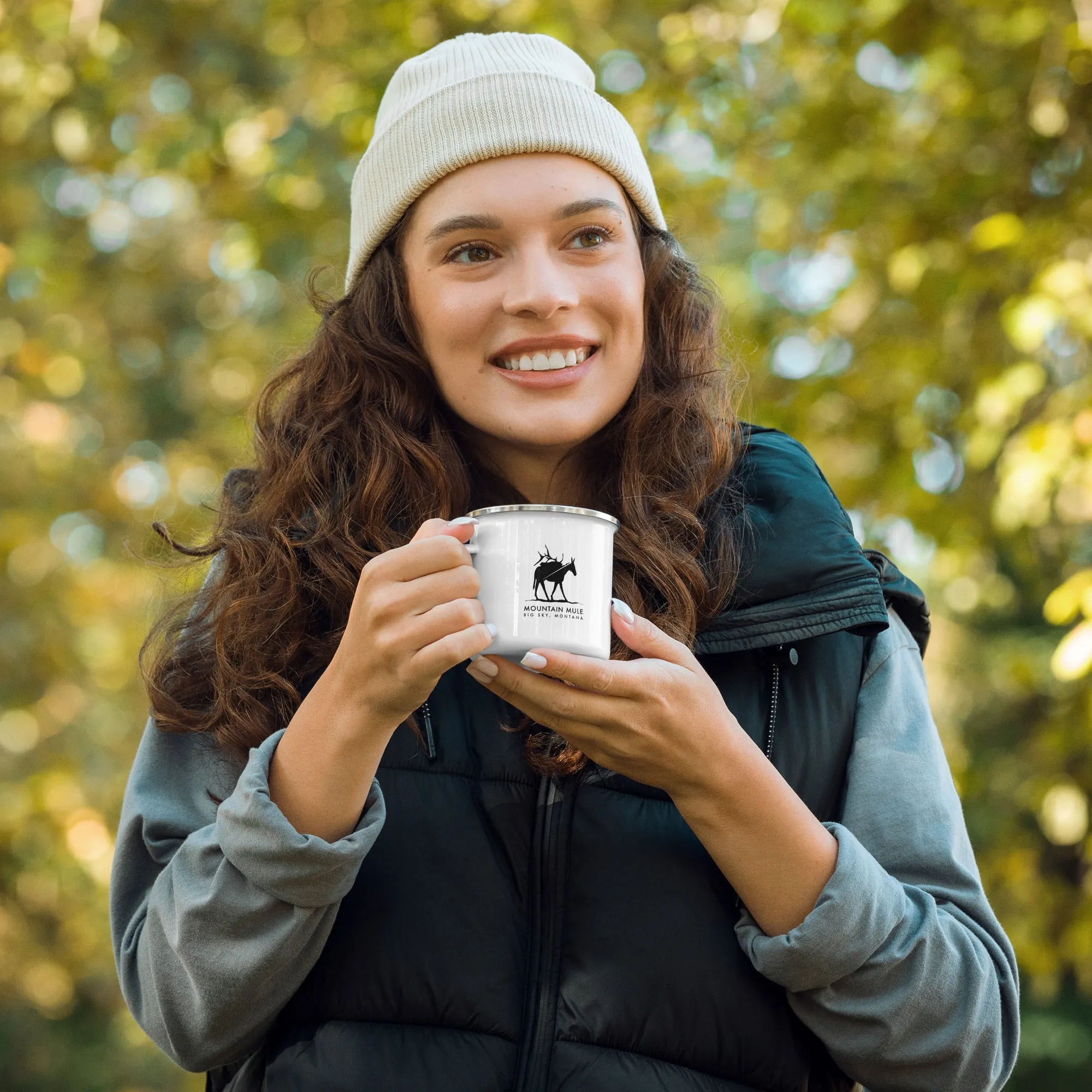 Big Sky Enamel Mug