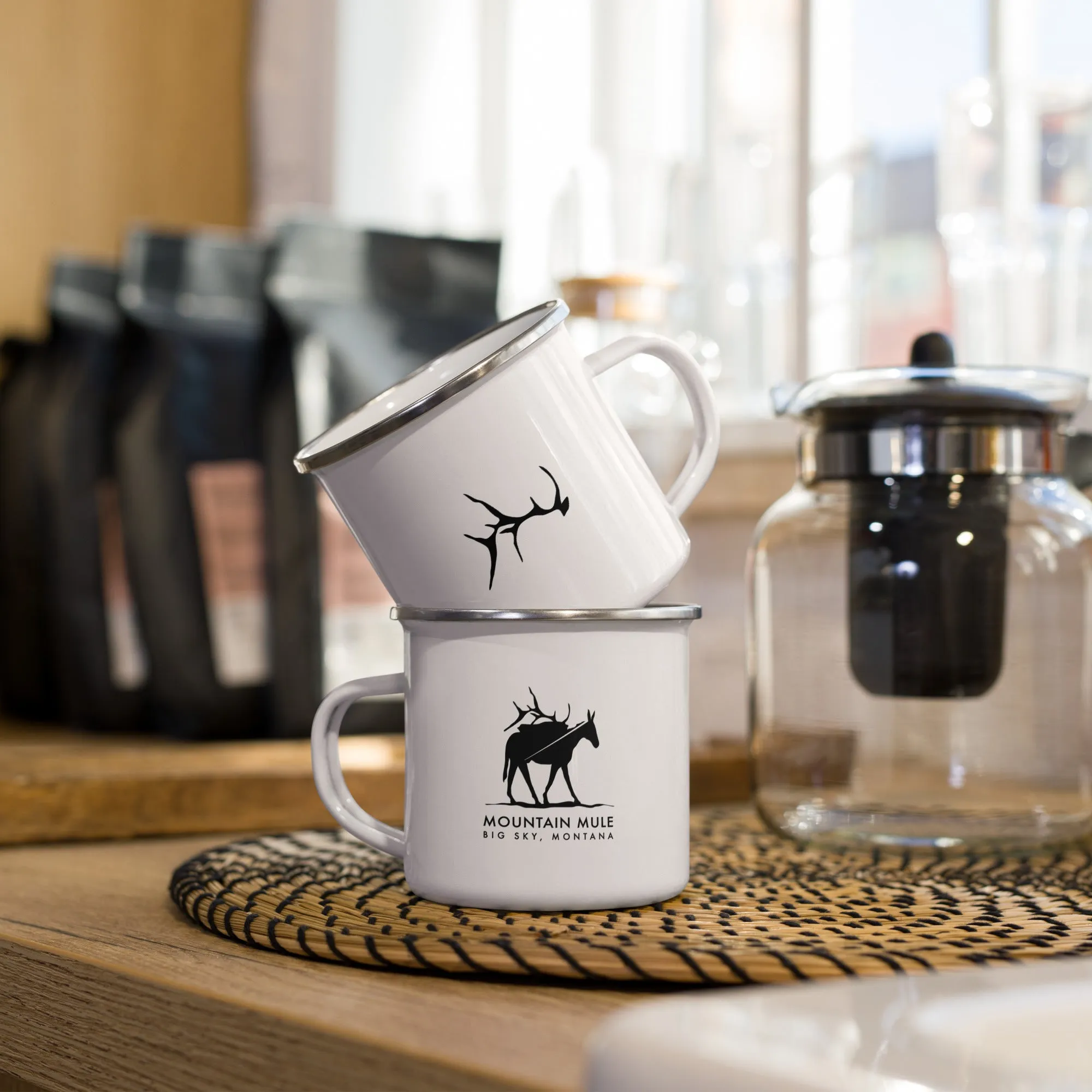 Big Sky Enamel Mug
