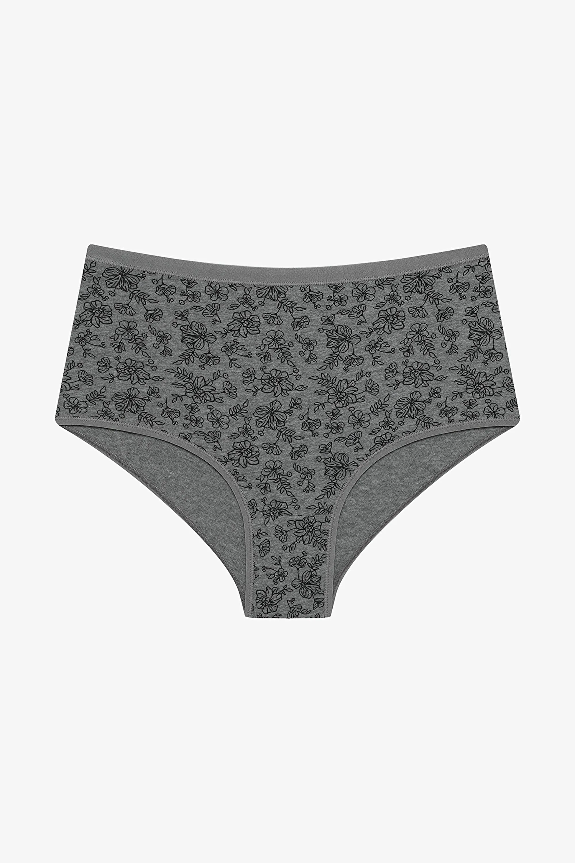 Black Chic 3-Pack Multicolored Highwaist Slip Panties