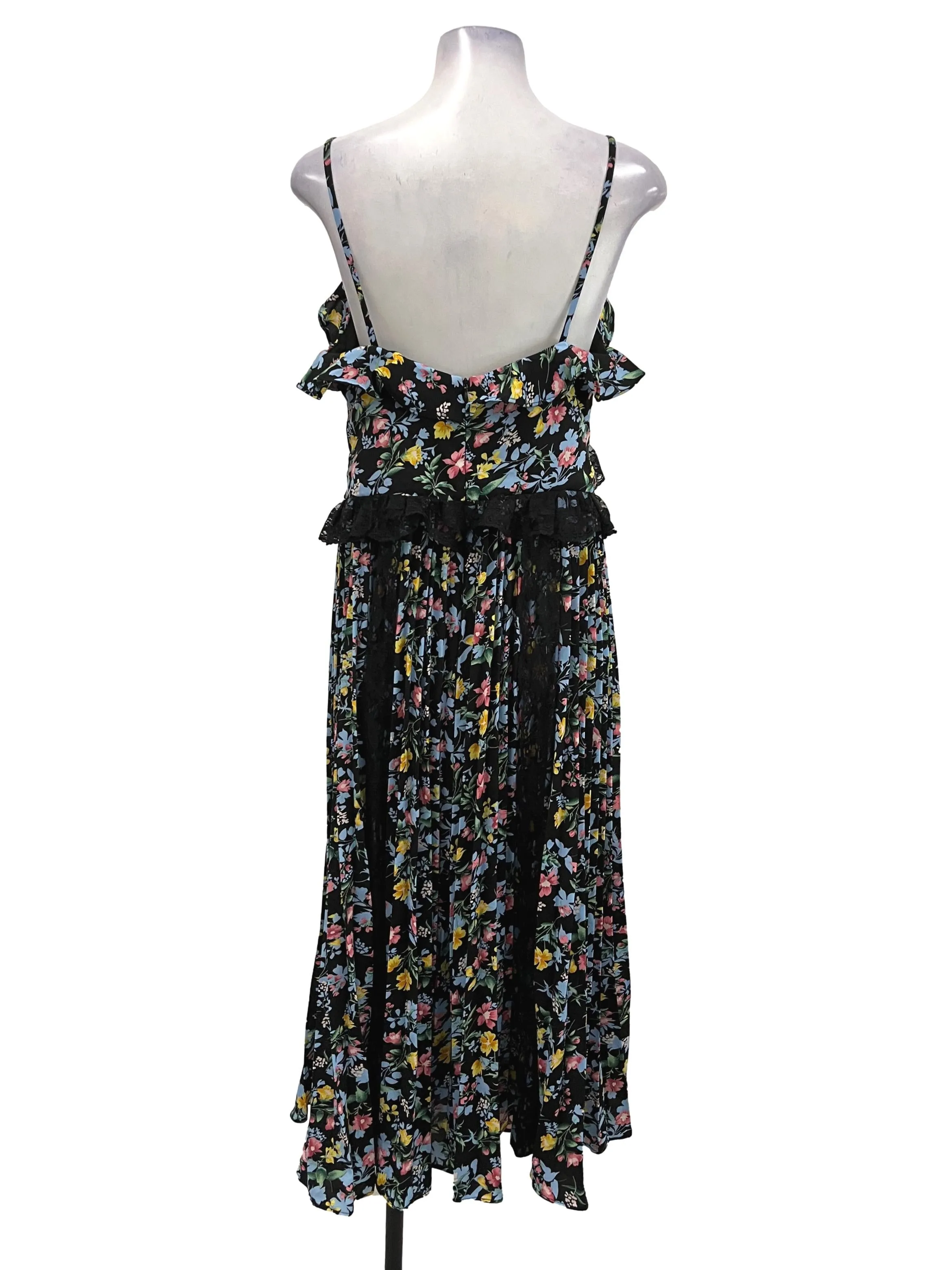Black Lace Slip Dress
