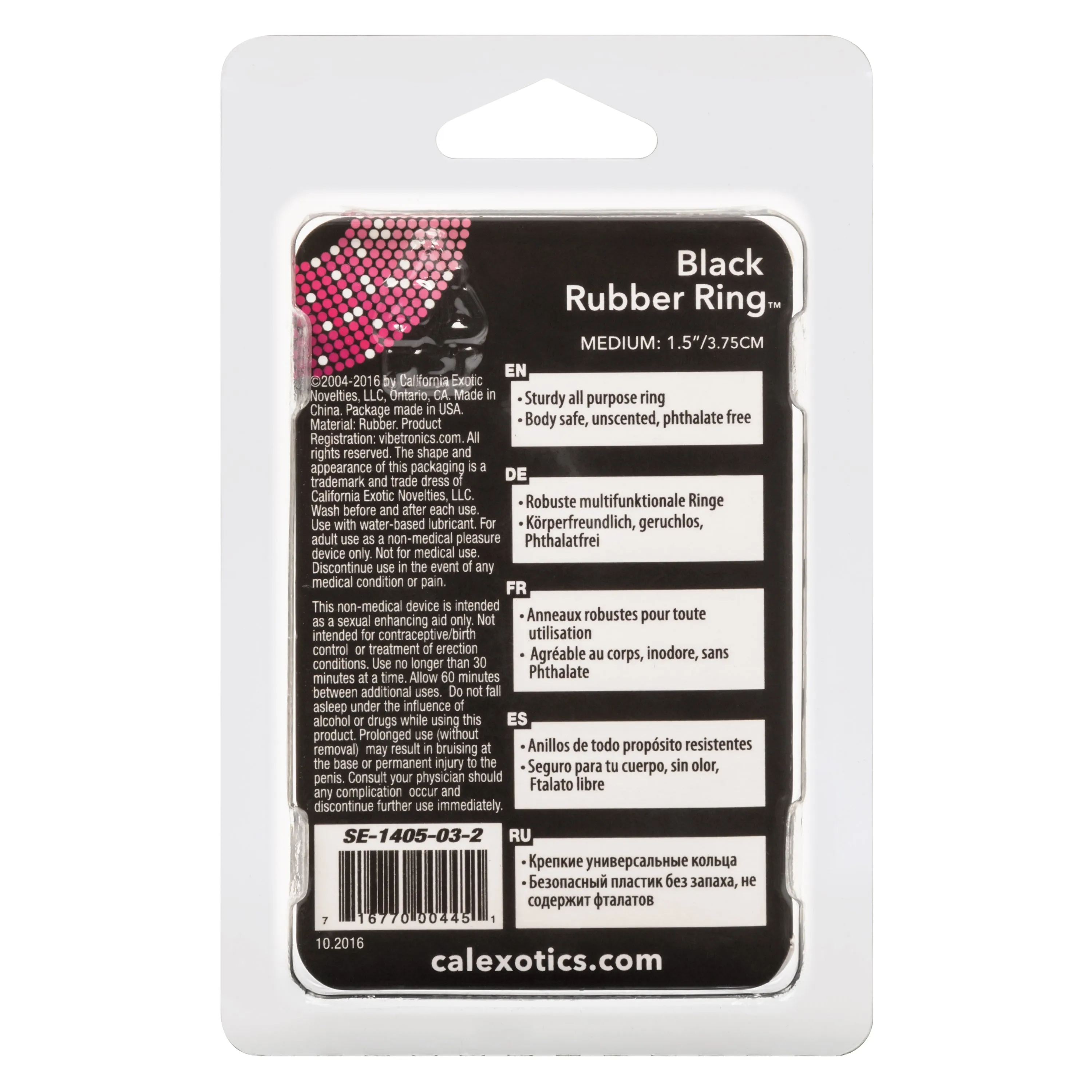 Black Rubber Ring™ - Medium