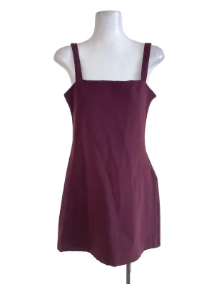 Brunette Brown Short Slip Dress TEM