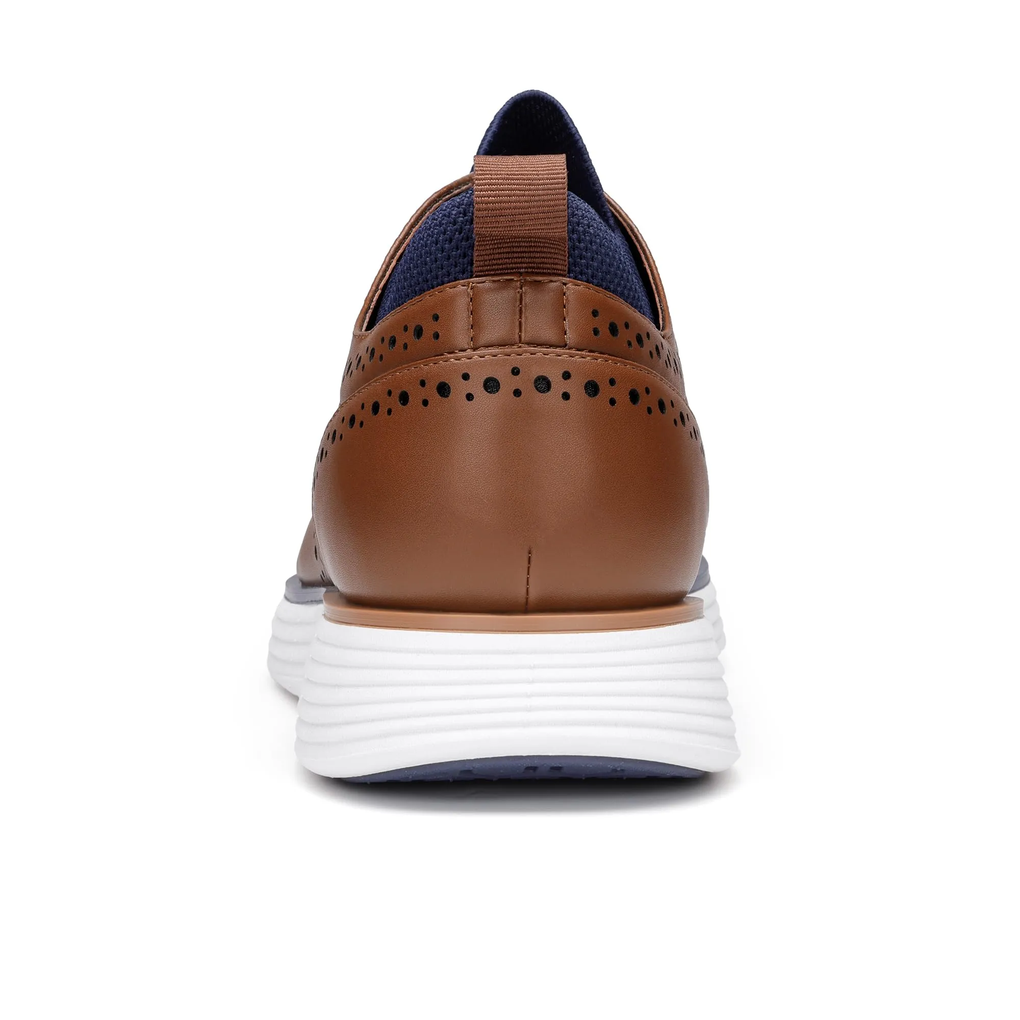 Bruno Marc Men's Dress Sneakers Oxfords Casual Formal Business Wingtip Brogue Shoes,Brown,Size 10.5,SBOX2326M
