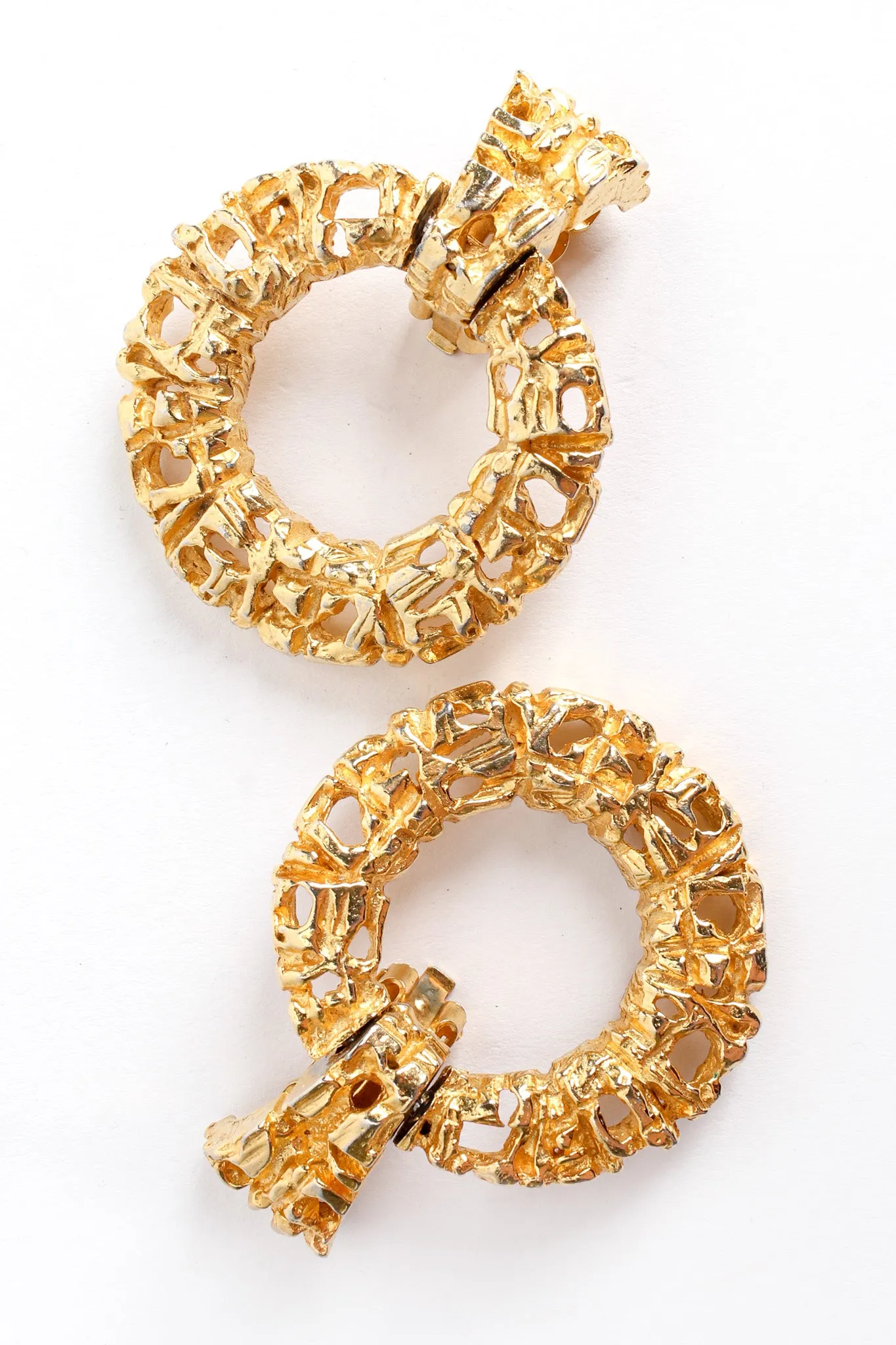 Brutalist Cut Out Earrings