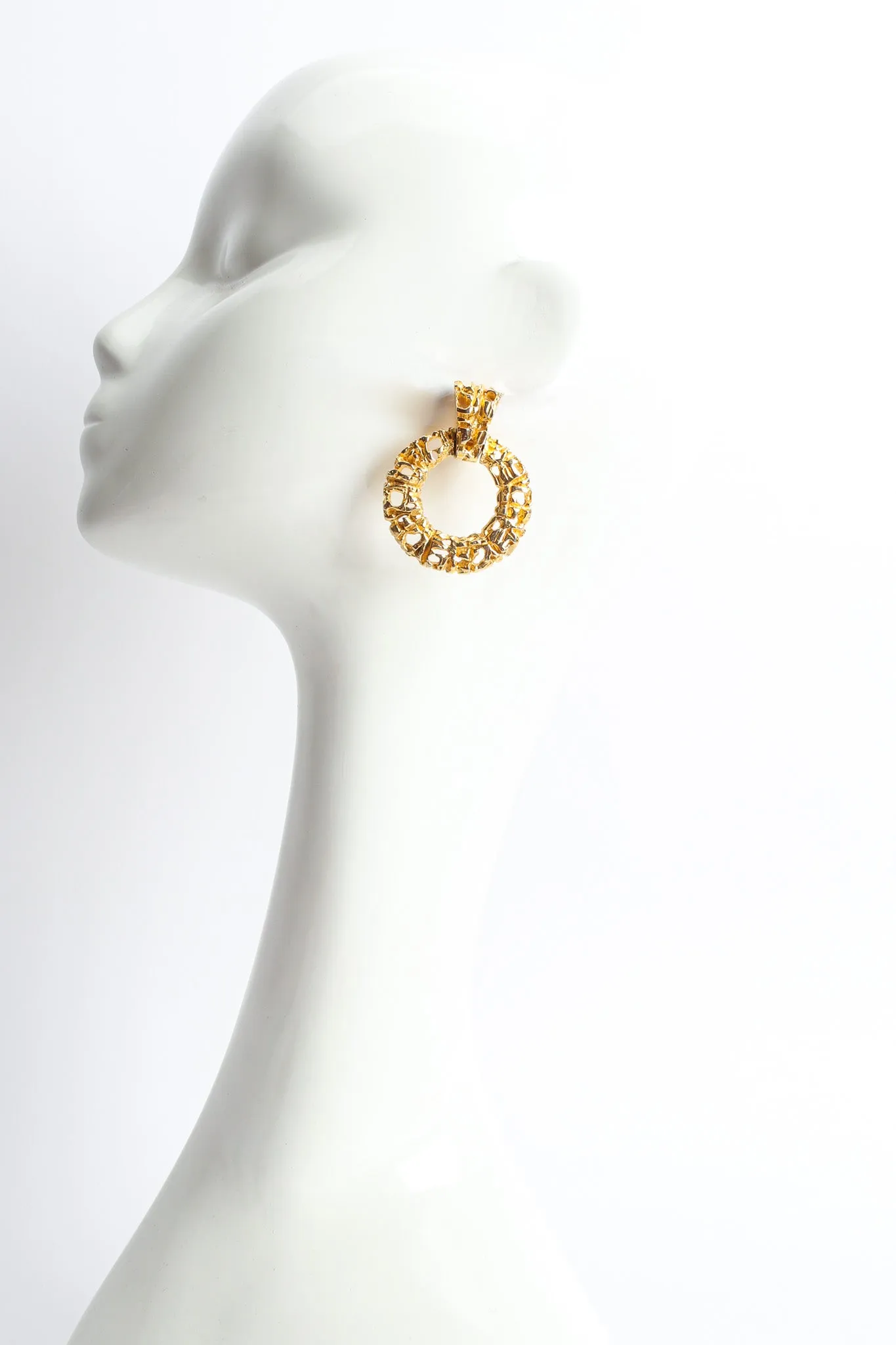 Brutalist Cut Out Earrings