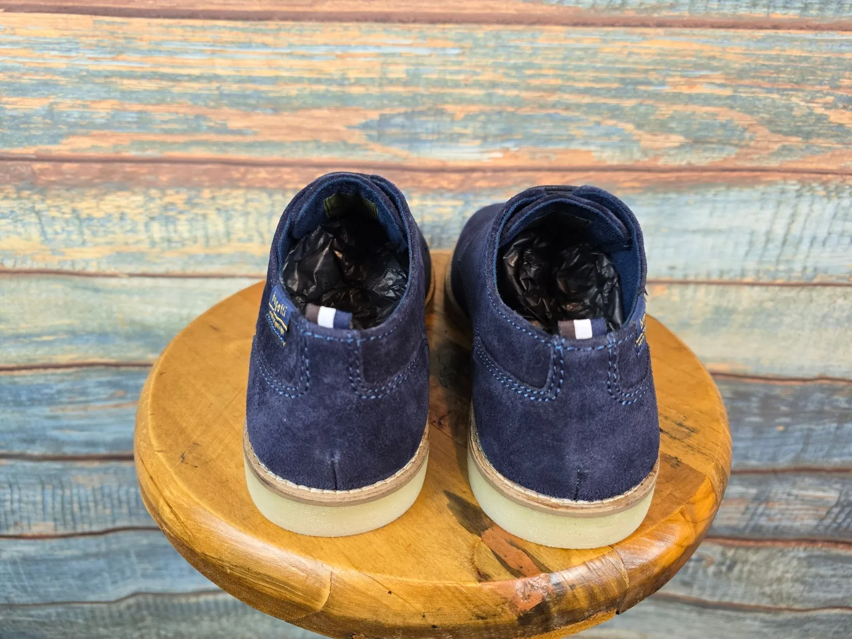 Bugatti Summer Navy Suede shoes