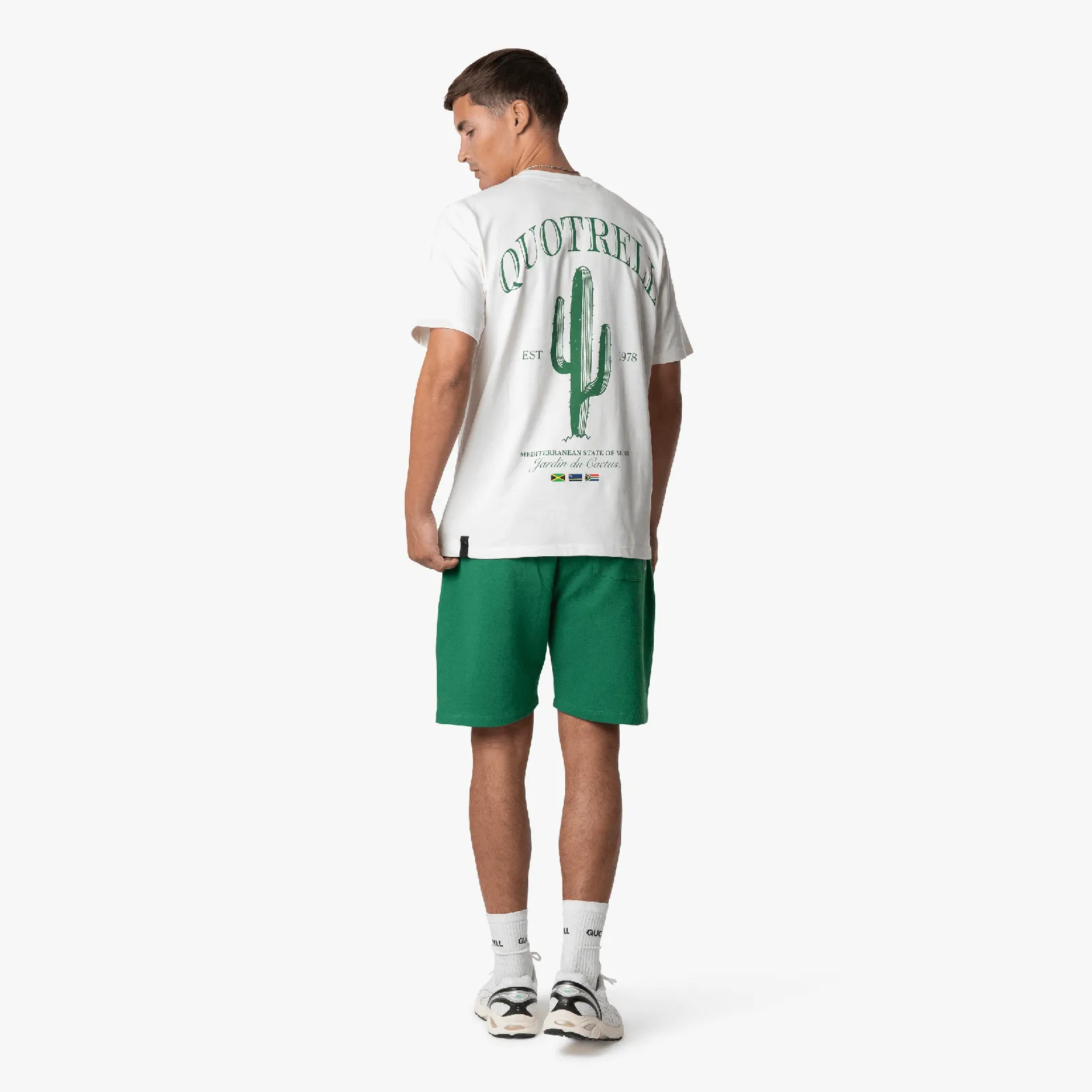 CACTUS T-SHIRT | OFF WHITE/GREEN