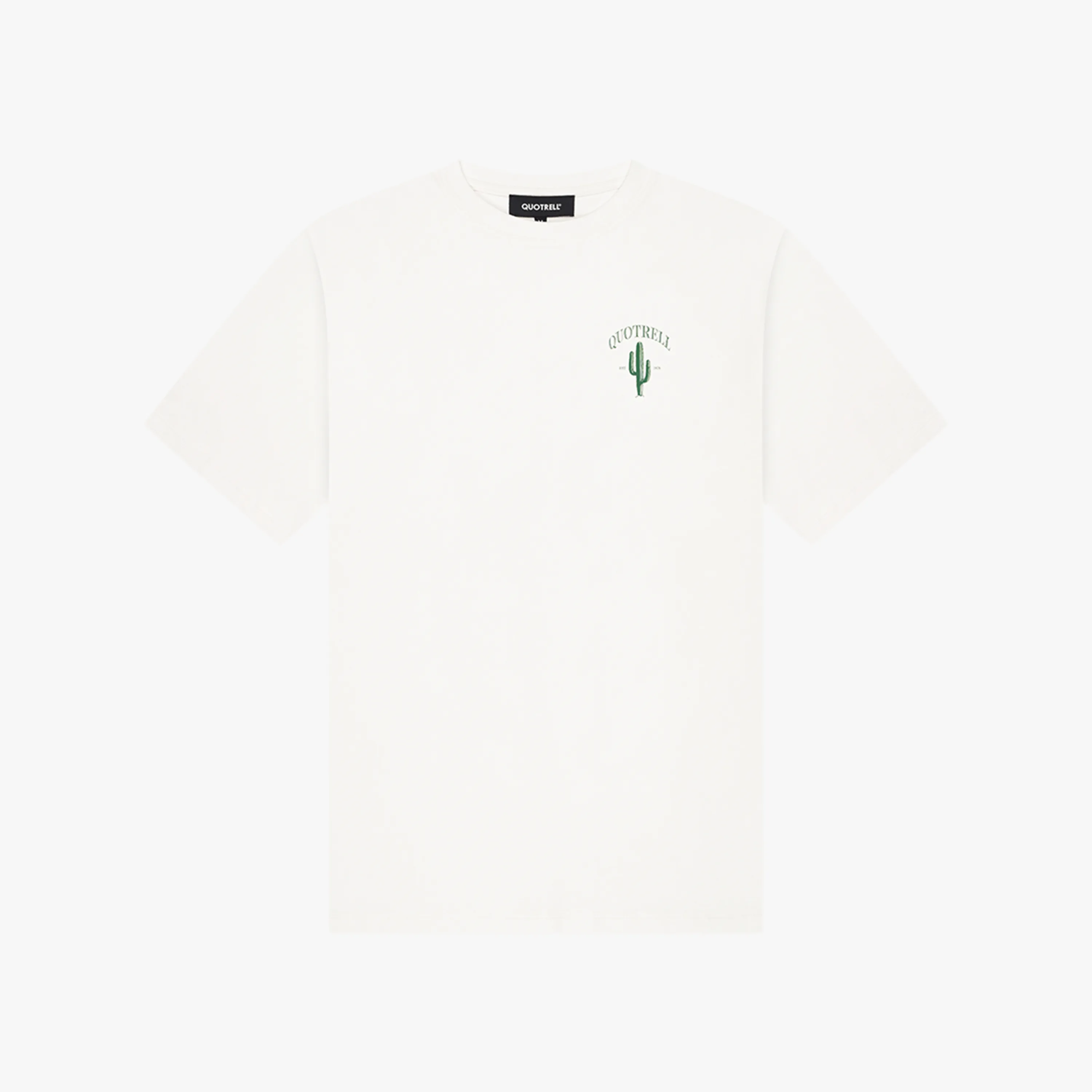 CACTUS T-SHIRT | OFF WHITE/GREEN