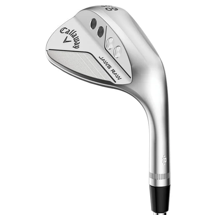 Callaway JAWS Cuña de acero cromado crudo LH