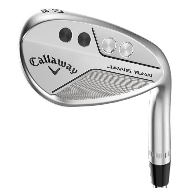 Callaway JAWS Cuña de acero cromado crudo LH