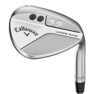 Callaway JAWS Raw Puntera Completa Cuña Cromada Acero RH