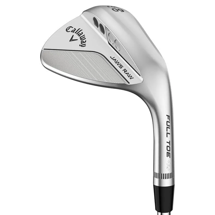 Callaway JAWS Raw Puntera Completa Cuña Cromada Acero RH