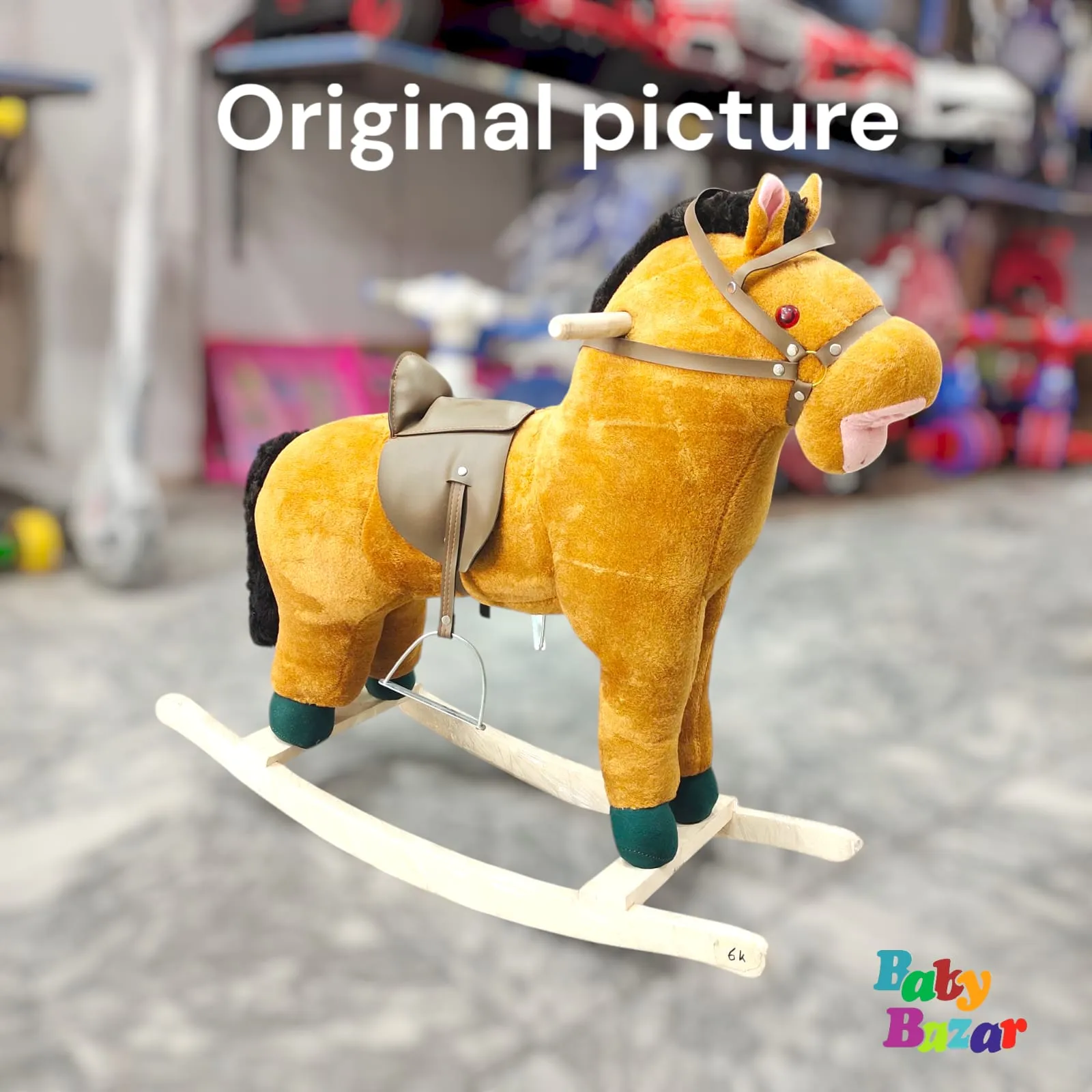 Charming Baby Swing & Rocking Horse Combo in Medium size – Perfect for Comfort and Fun
