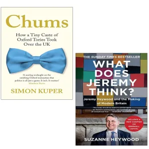 Chums Simon Kuper, What Does Jeremy Think Suzanne Heywood 2 Books Set