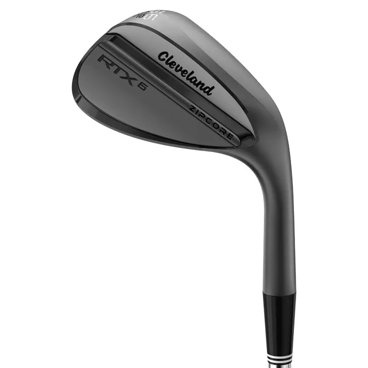 Cleveland RTX 6 ZipCore Black Satin Wedge LH